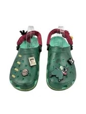 Crocs One Piece Roronoa Zoro Classic Clogs Sz US 11 Anime Jibbitz 3