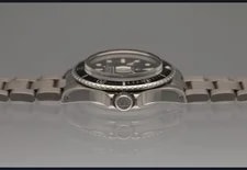Rolex Submariner 1680 Silver Oyster Bracelet With Black Bezel 3