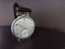 Omega Pocket Converted To Small Seconds Silver Dial From Japan 3