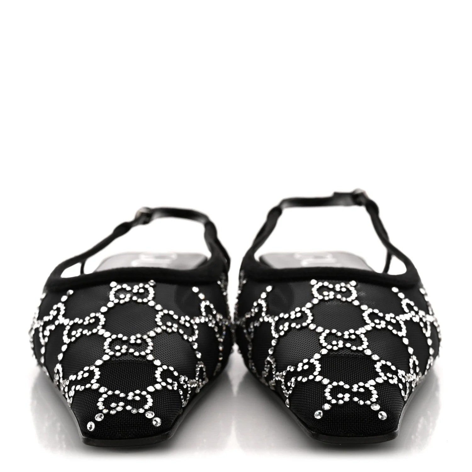Tela Retino Kid Scamosciato GG Square Demi Ballet 39.5 3