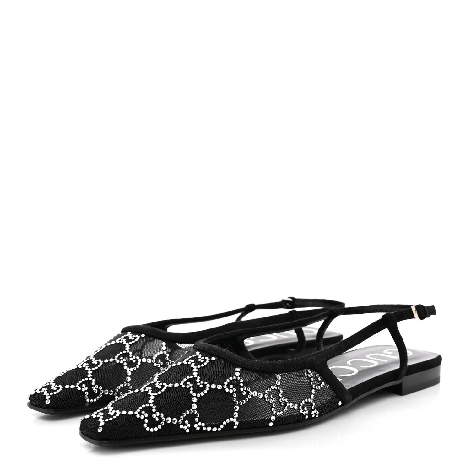 Tela Retino Kid Scamosciato GG Square Demi Ballet 39.5 4