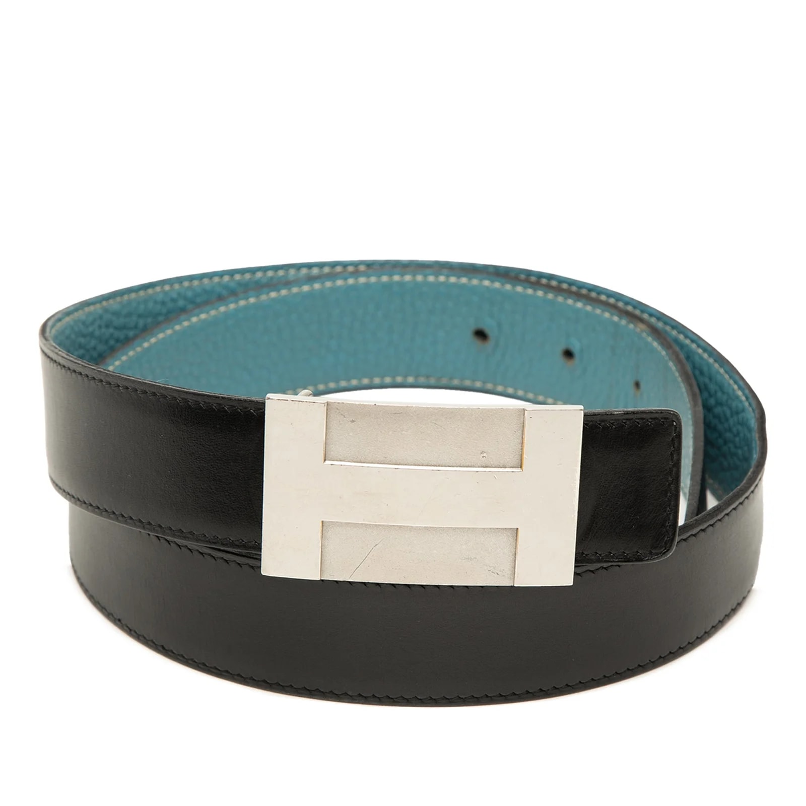 Hermès — and H Plate Reversible Belt — Accessory — resale