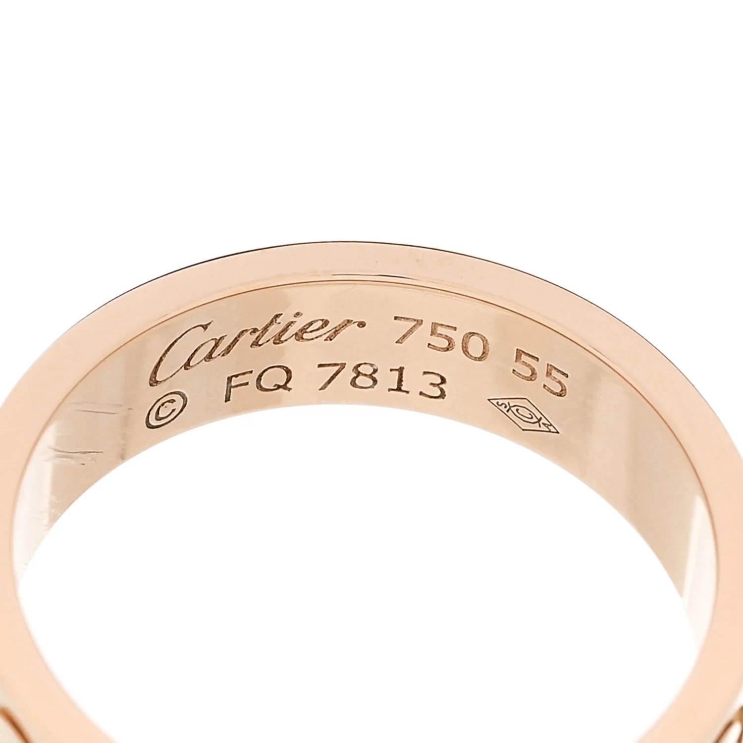 18K 5.5mm Love 55 7.25 4