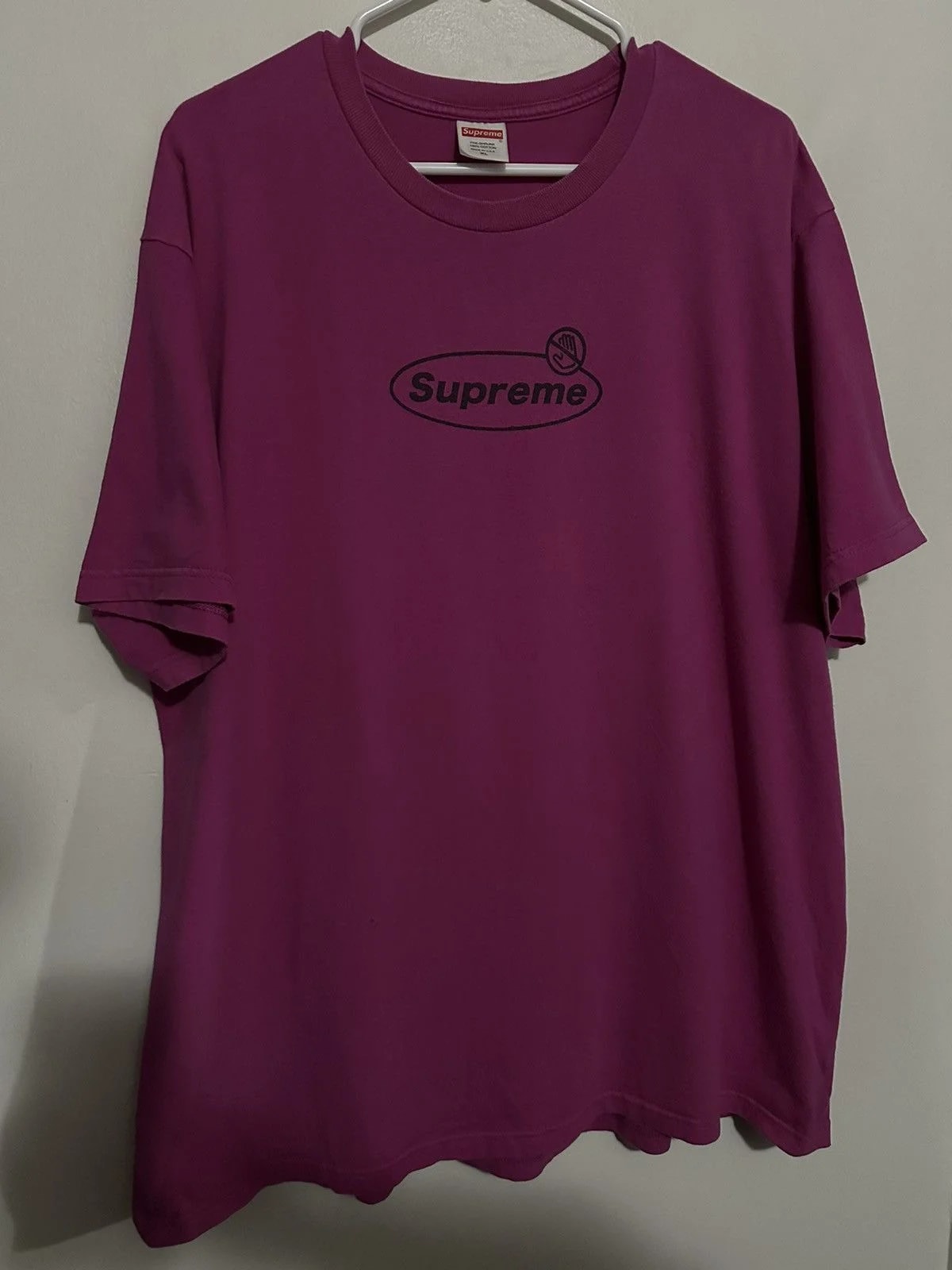 Supreme — Supreme Warning Tee — streetwear — resale