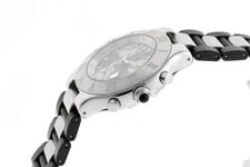 Cartier Must 21 Chronoscaph Quartz W10125U2 Black Dial SS / Rubber [ ] 25102 4