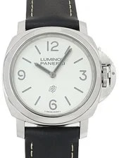 Panerai — Panerai Luminor PAM01087 Stainless Steel Leather 44mm Box and Papers #TW156 — Watch — resale