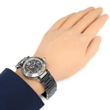 Cartier Pasha Sea Timer Stainless Steel 2790 Automatic Overhauled Pol 2
