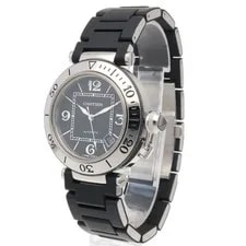 Cartier Pasha Sea Timer Stainless Steel 2790 Automatic Overhauled Pol 3