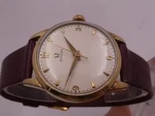 Omega Classic 2513-8SC Year 1952 18KT G.F 80mc Manual CAL 283 2