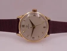 Omega Classic 2513-8SC Year 1952 18KT G.F 80mc Manual CAL 283 4