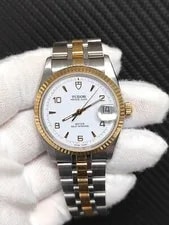 Tudor — 18K Gold Tudor 74033 Prince Osyterdate Swiss 2824 Automatic — Watch — resale