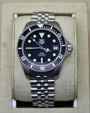 TAG Heuer 1000 Professional Black Dial Ref.980.013B Swiss Box&Papr 4