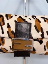 Fendi Ponyhair Baguette in Animal Print 3