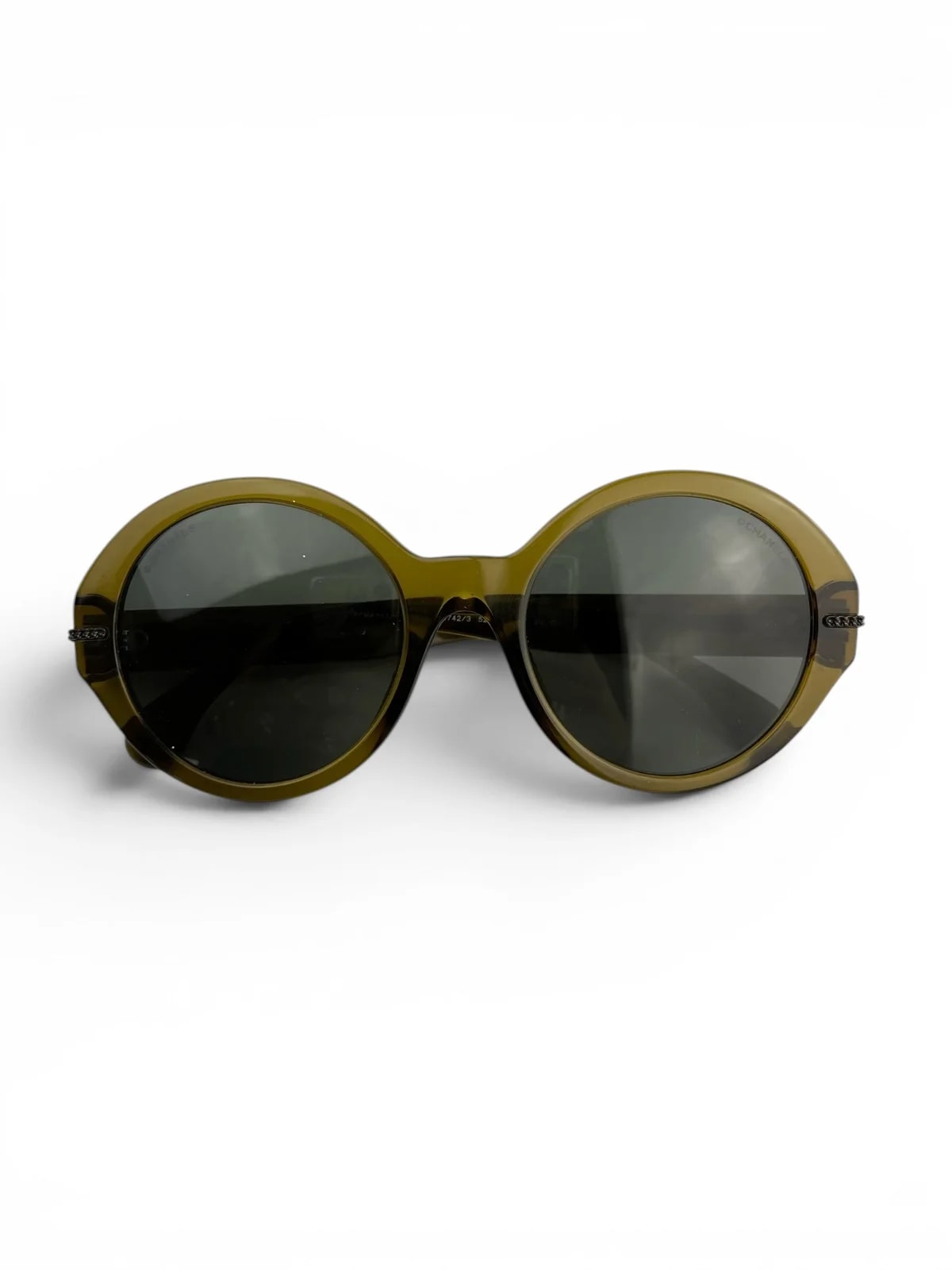 Chanel — Chanel Circular Sunglasses in Box — Accessory — resale