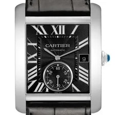 Cartier — Cartier Tank MC Steel Black Dial W5330004 — Watch — resale