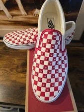 Vans Classic Slip-On Rhinestone Shoes Checkerboard / VN000D6YIZQ 12 3