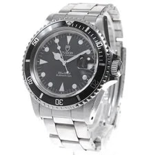 Tudor Prince Oysterdate Submariner 79090 39mm SS Black Dial Automatic Date #C016 2