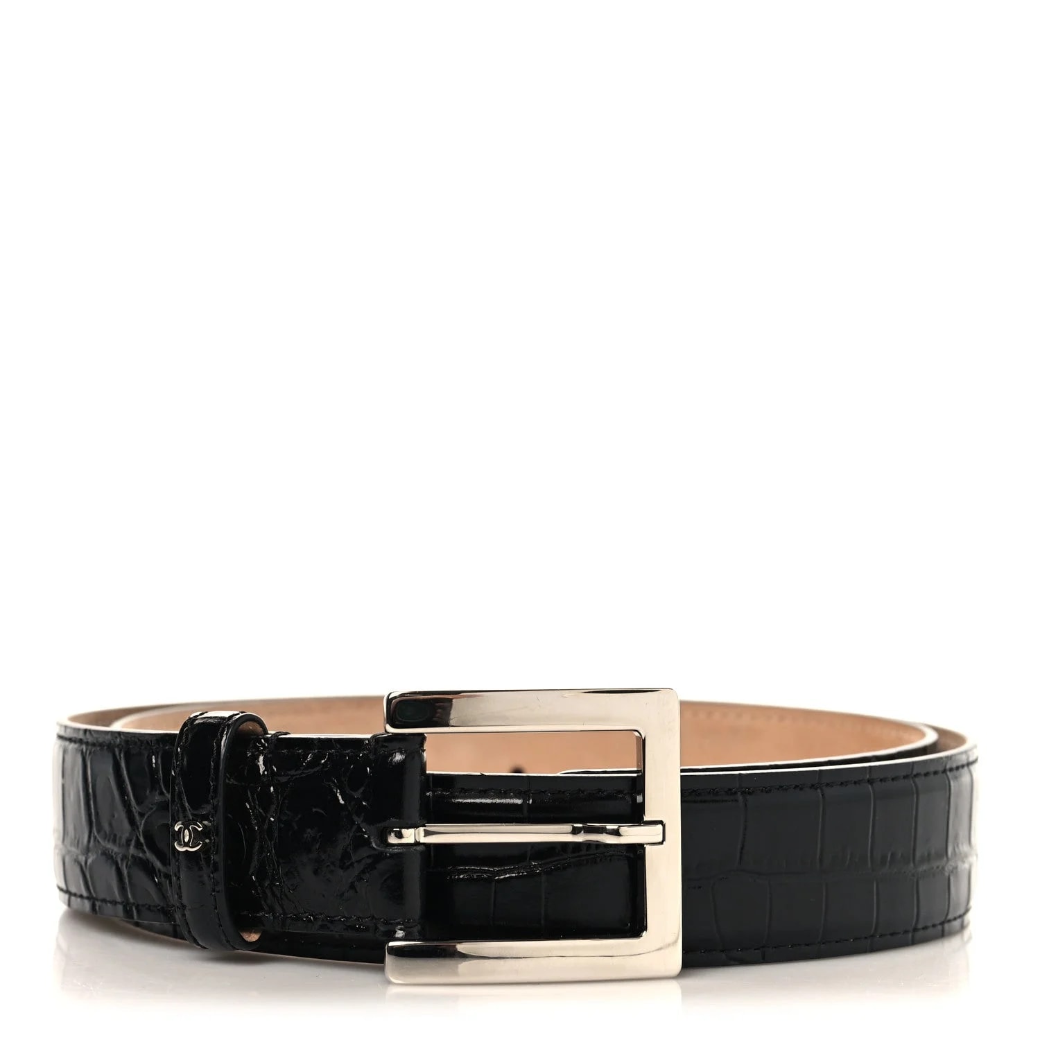 Chanel — Embossed Belt 75 30 — Accessory — resale