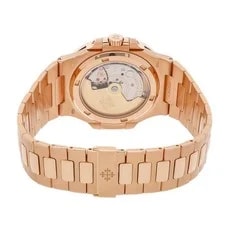 Patek Philippe Nautilus Rose Gold Brown Dial Diamond Bracelet 5723/1R-010 4