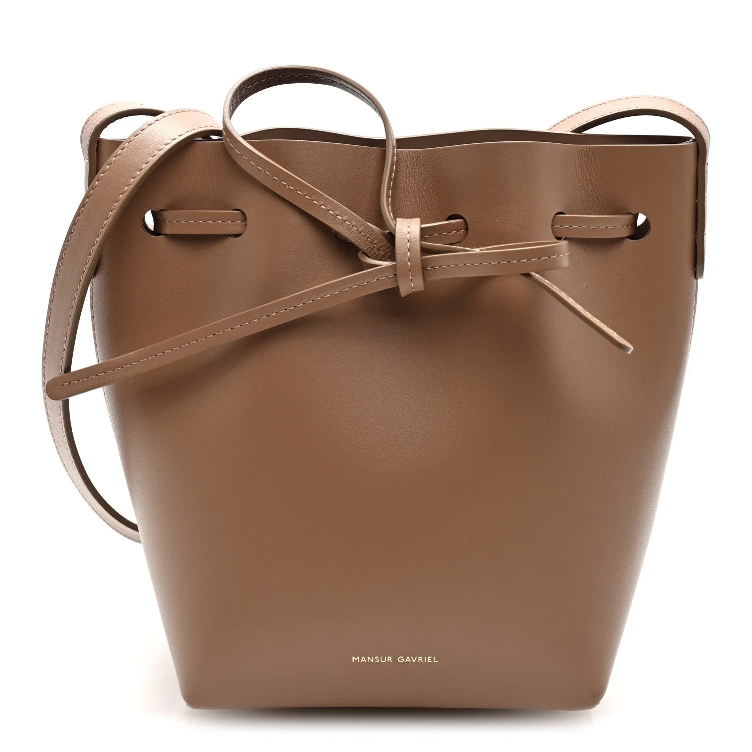 Mansur Gavriel — Mini Bucket Biscotto — Handbag — resale