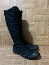 SZ 7.5 - Converse Chuck Taylor Xx-hi Knee-high -Boots A12325C 9.5 2