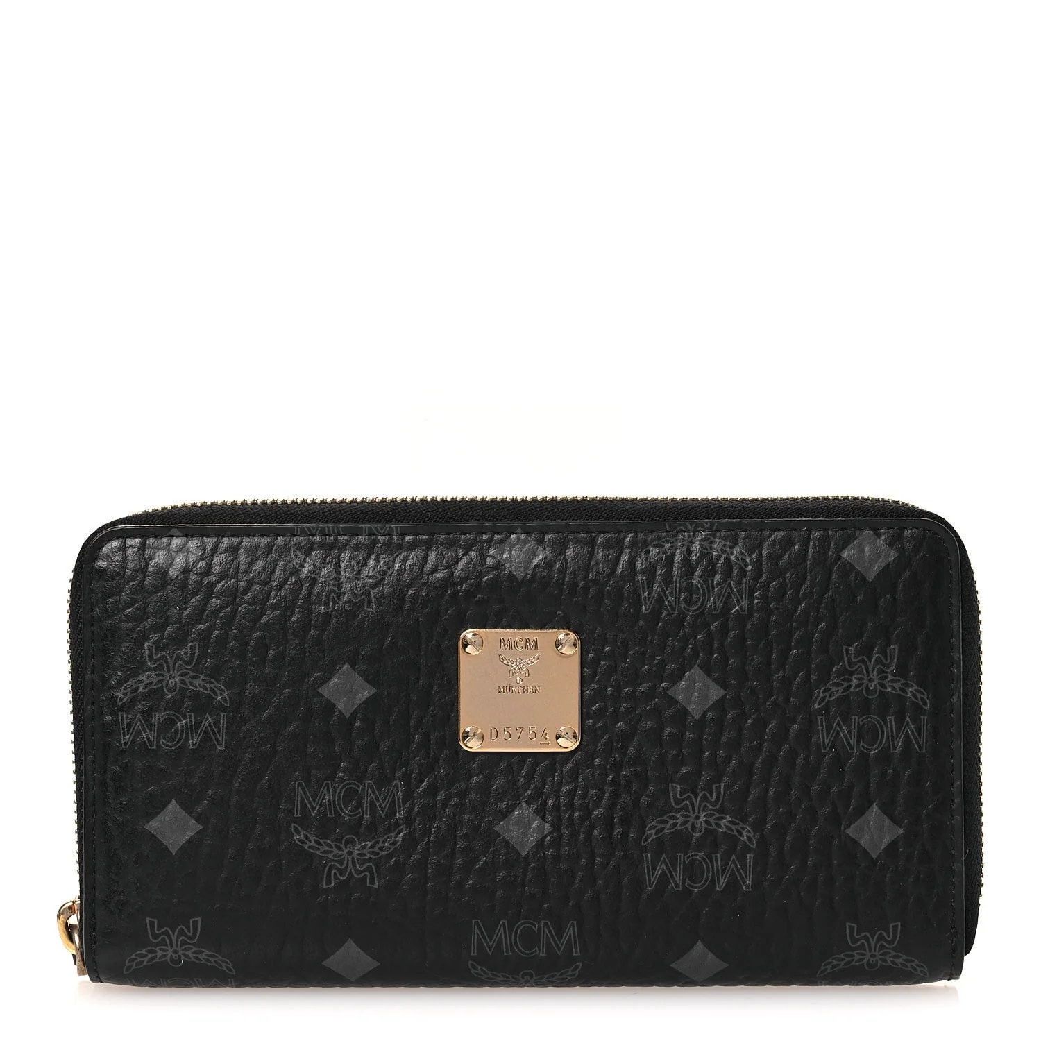 MCM — Visetos Large Zip Around Wallet — Accessory — resale