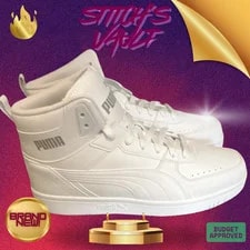 Puma — Puma Rebound Joy Wide High Top Comfort Lace Up (Size US 12) — Sneaker — resale