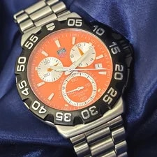 Tag Heuer Formula 1 - CAH1113 - Orange Dial - 41mm - Quartz - 2012 (Full Set) 2