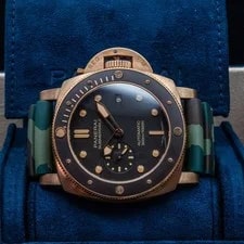 Panerai — Panerai Submersible Bronzo PAM00968 47mm Bronze Brown Dial Box Papers 2023 — Watch — resale