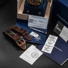 Panerai Submersible Bronzo PAM00968 47mm Bronze Brown Dial Box Papers 2023 3