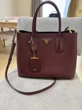 Prada — Prada Double 2WAY 395771 — Handbag — resale