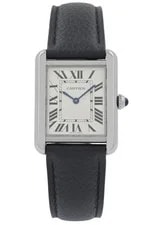 Cartier — Cartier Tank Solo 3170 WSTA0030 Silver Dial Steel 24MM ' Quartz Papers — Watch — resale