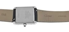 Cartier Tank Solo 3170 WSTA0030 Silver Dial Steel 24MM ' Quartz Papers 4