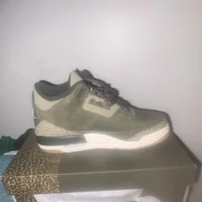 Jordan Air 3 / / Solid Mid Top Lace-Up 4