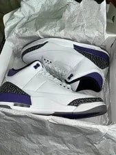 Jordan — Size 11.5 - Jordan 3 Retro Mid Dark Iris — Sneaker — resale