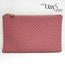Bottega Veneta — Bottega Veneta (Dark ) Pouch — Handbag — resale
