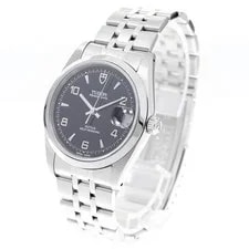 Tudor — Tudor Prince Date 74000N 34mm SS Black #C8463 — Watch — resale