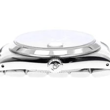 Tudor Prince Date 74000N 34mm SS Black #C8463 4