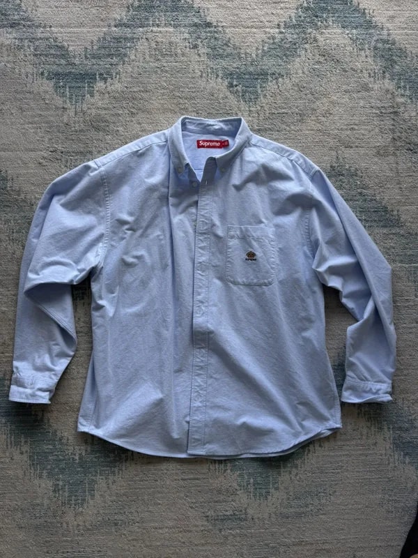 Supreme — Supreme Crown L/S Shirt — streetwear — resale