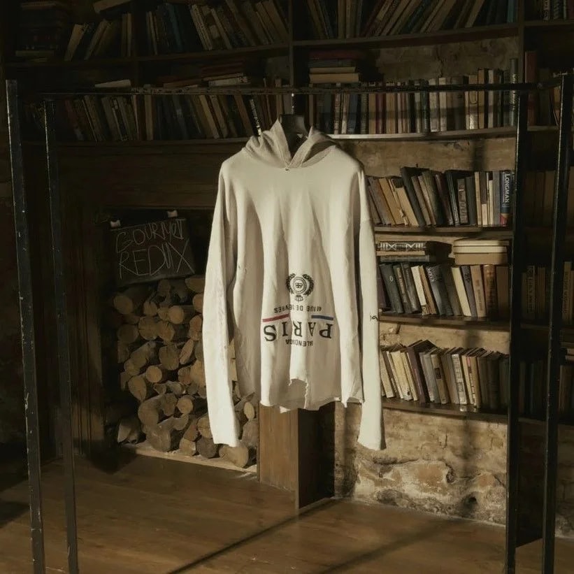 Balenciaga — Balenciaga Paris Upside Down Hoodie — streetwear — resale