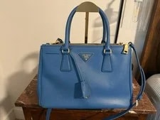 Prada Satchel Top Handle Zip HW Detachable Strap 2