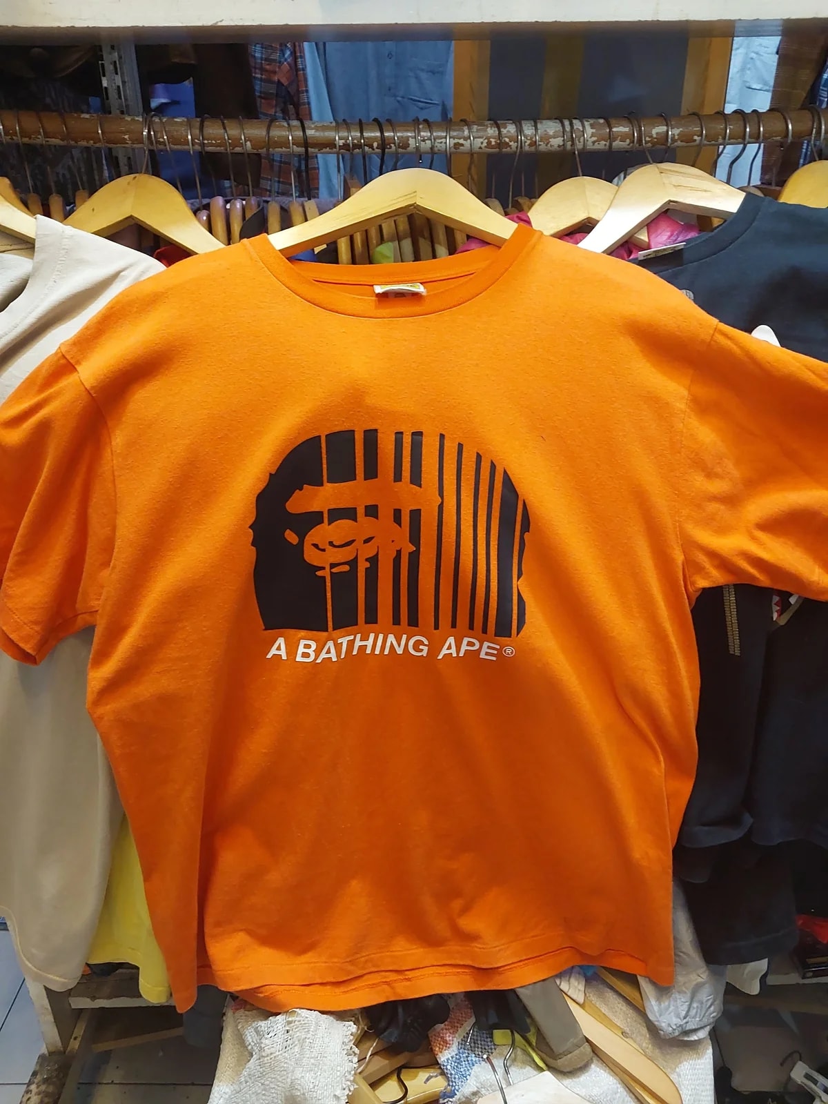 Bape — Bape Stripe Vertical Line — streetwear — resale