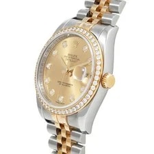 Rolex Datejust 36 116243G 36mm Stainless Steel Champagne #WW946 2