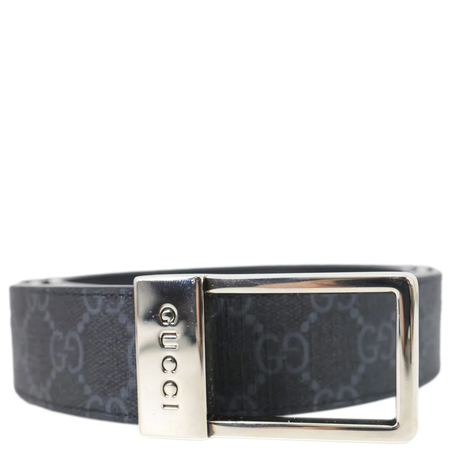 Gucci — Gucci Rectangular Buckle Reversible Belt 722370 — Accessory — resale