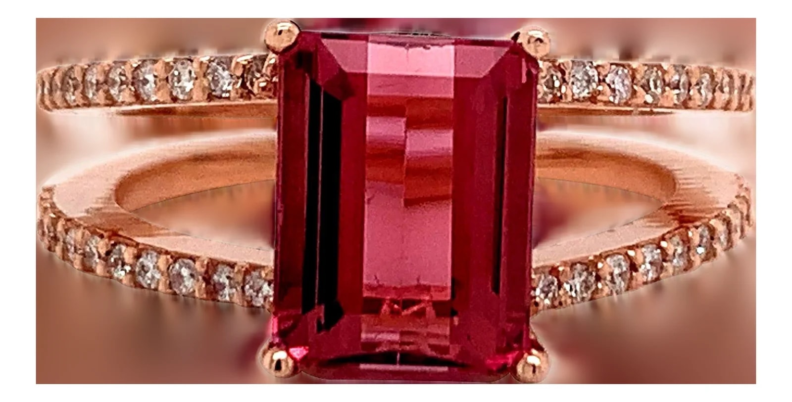 14k Rose Gold 2.2 TCW Certified — Jewelry — resale