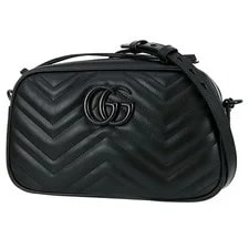 Gucci — Gucci GG Marmont 447632 Dtdhv 1000 With Box #ACB1236 — Handbag — resale