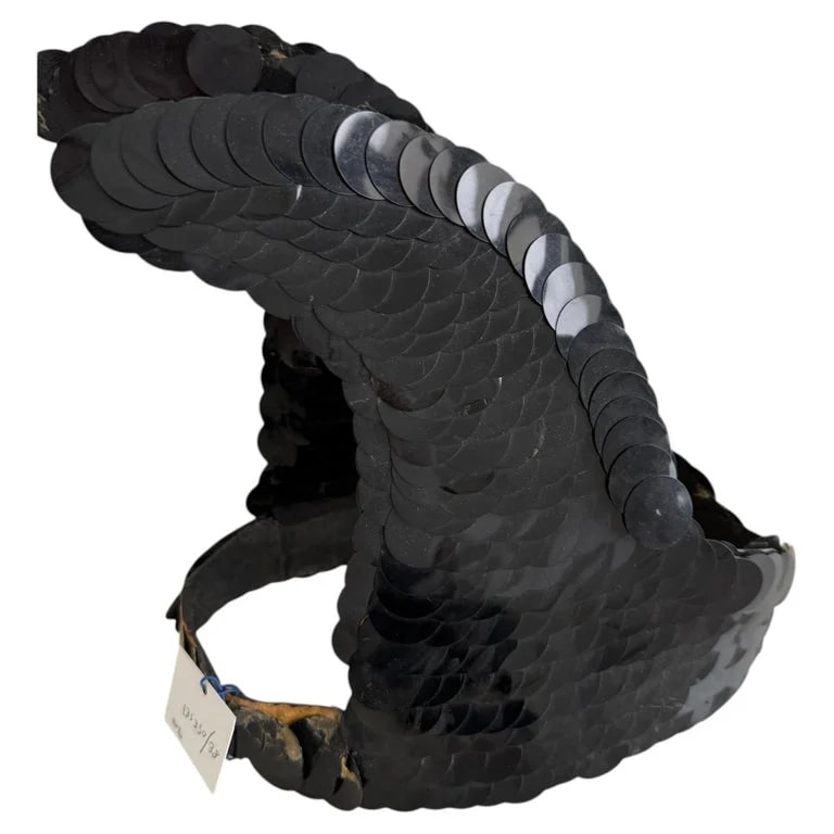 Paco Rabanne — Paco Rabanne Museum Worthy Showpiece Angel Wings Sequin Hat — Accessory — resale
