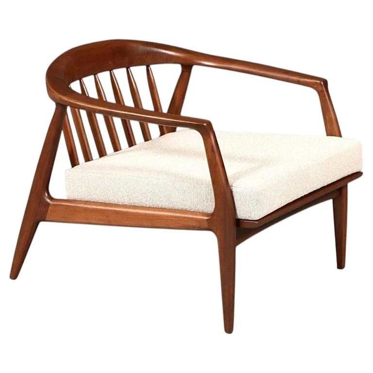 Milo Baughman, Thayer Coggin — Expertly Restored - Milo Baughman Sculpted Lounge for Thayer Coggin — Furniture — resale