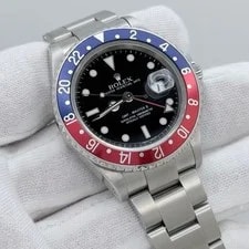 Rolex GMT Master II Pepsi 16710 40mm Red and Blue Bezel Stainless Steel 2