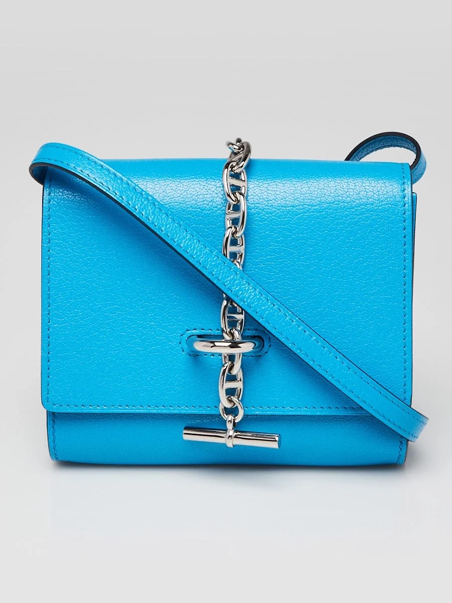 Hermès — Hermes Zanzibar Palladium Plated Chaine d'Ancre To Go Wallet — Handbag — resale